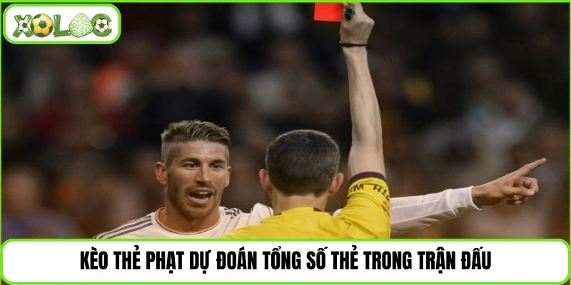 Kèo thẻ phạt dự đoán tổng số thẻ trong trận đấu
